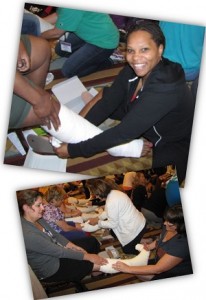 "Thank you for having this in small groups. It helps to have the one on one attention"