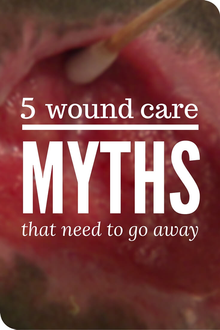 We’re thrilled to see many outdated notions and practices go by the wayside, but there are still some wound care myths out there that just refuse to die. Here are five of the most frequent incorrect statements we still hear out in the field.