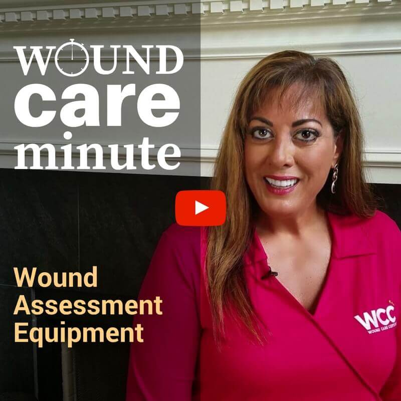 Wound Care Minute: Wound Assessment Equipment - In this one-minute video, WCEI co-founder Nancy Morgan discusses the supplies you should gather before you perform a wound assessment.