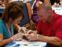 Sharp Debridement session at Wild On Wounds 2016