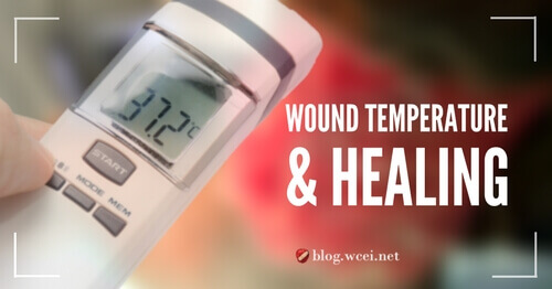 wound temperature and healing